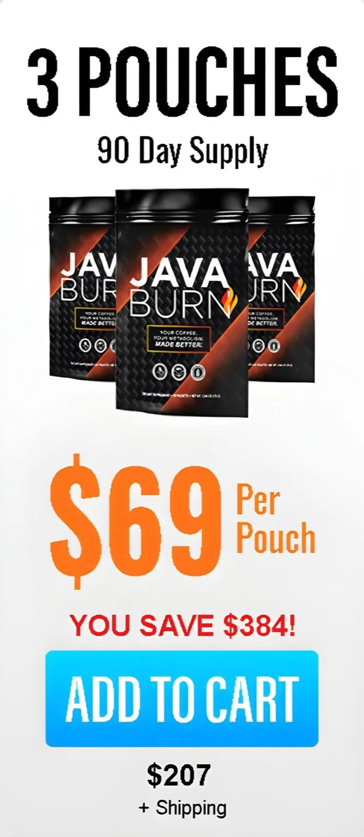 Java Burn best offer package price