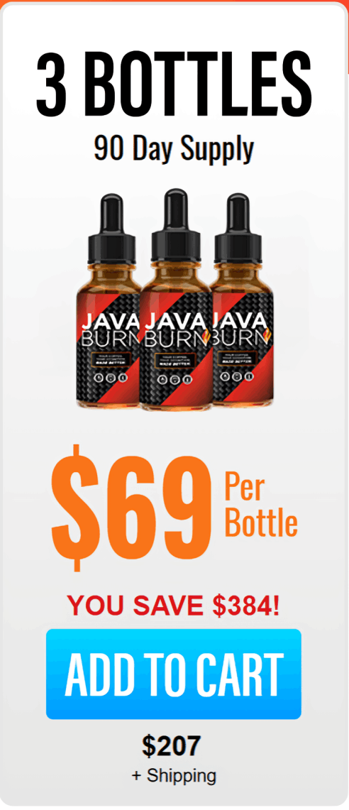 Java Burn offer price 